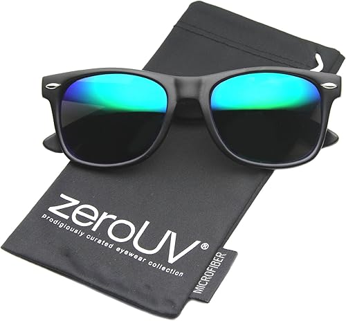 Miniatura 5 de zeroUV - Gafas de sol con alboroto de cuerno negro mate