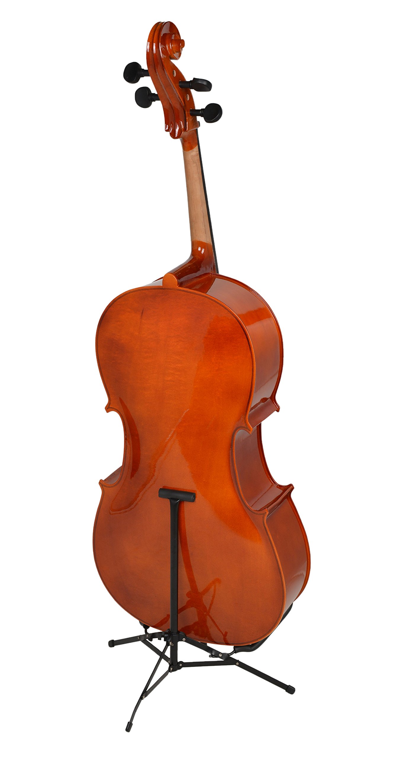 Violoncello classico TS-IDEEN completo di arco, custodia e colofónia. Color legno naturale con finitura lucida. Dimensioni regolari (4/4).