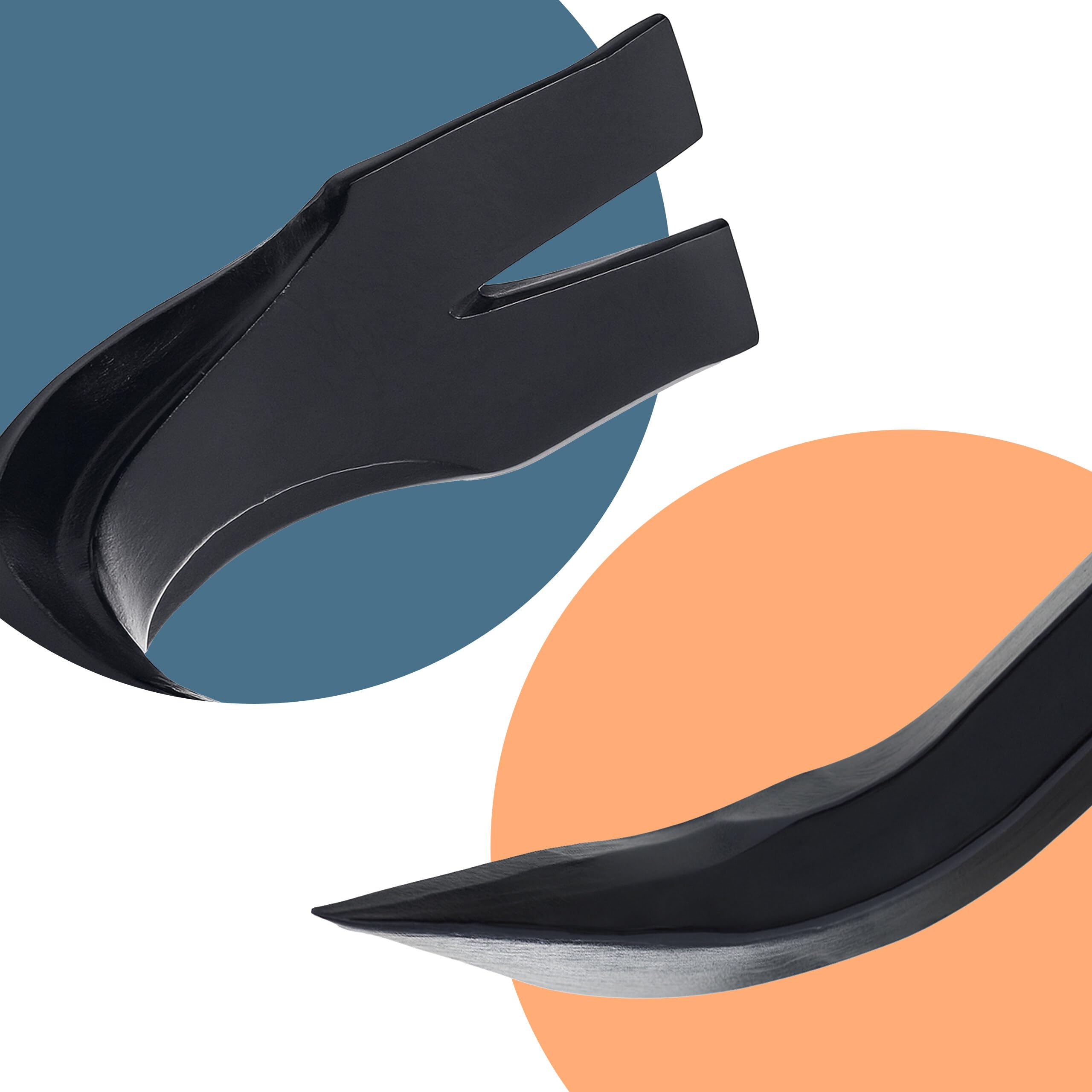 Relaxdays Piedi di Porco XL in Acciaio Pieno, 90 cm, per Sollevare e estrarre Chiodi, utensile per smontaggio Nero