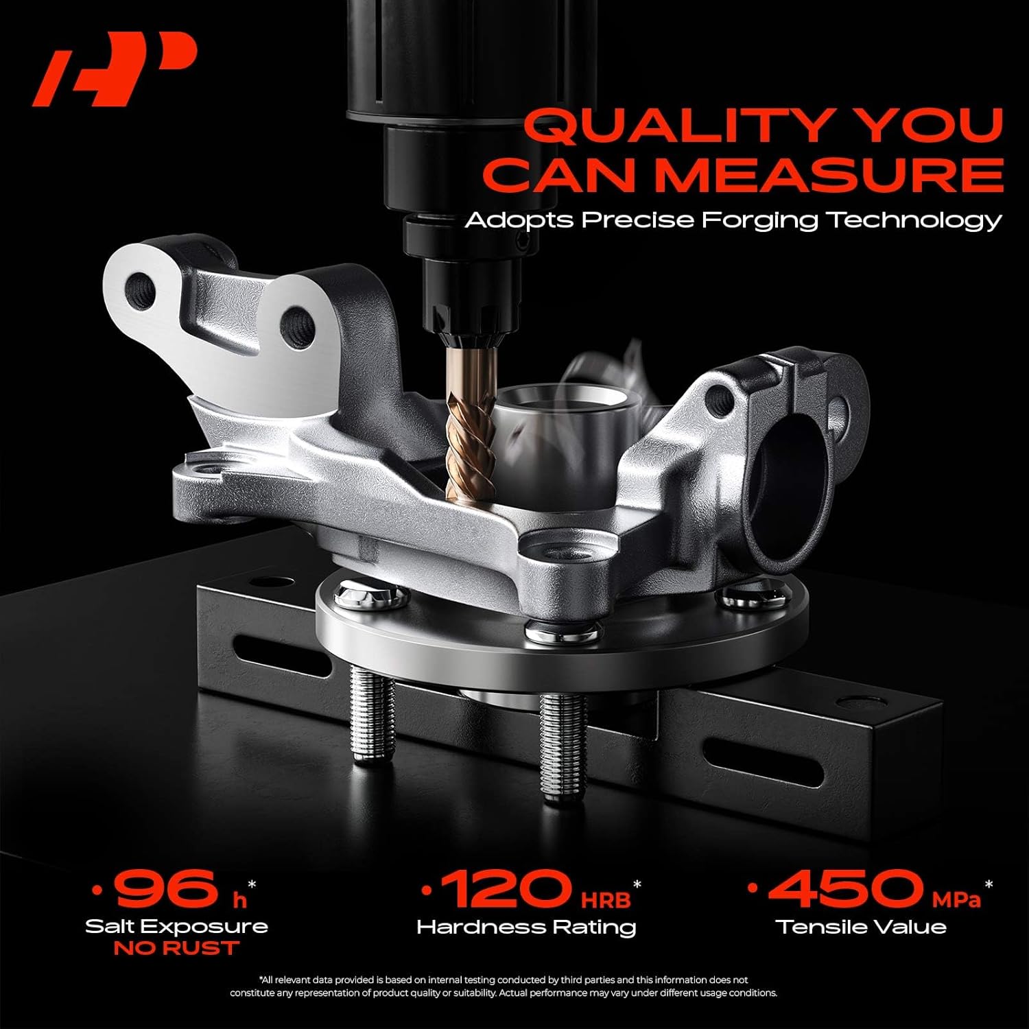 A-Premium 2 x Front Suspension Steering Knuckle Compatible with Jeep Grand Cherokee 1999 2000 2001 2002 2003 2004, 4.0L 4.7L
