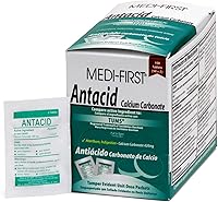 Vista 1 de Medi-First 80233 Tabletas antiácidas masticables de menta, 100