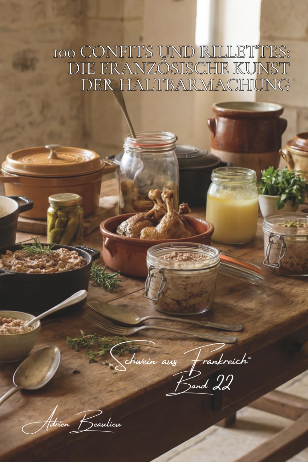100 confits und rillettes: die französische kunst der haltbarmachung: fett, salz, zeit… traditionelle techniken neu entdeckt (serie rotes fleisch (23 ... „Schwein aus Frankreich“ (7 bücher))