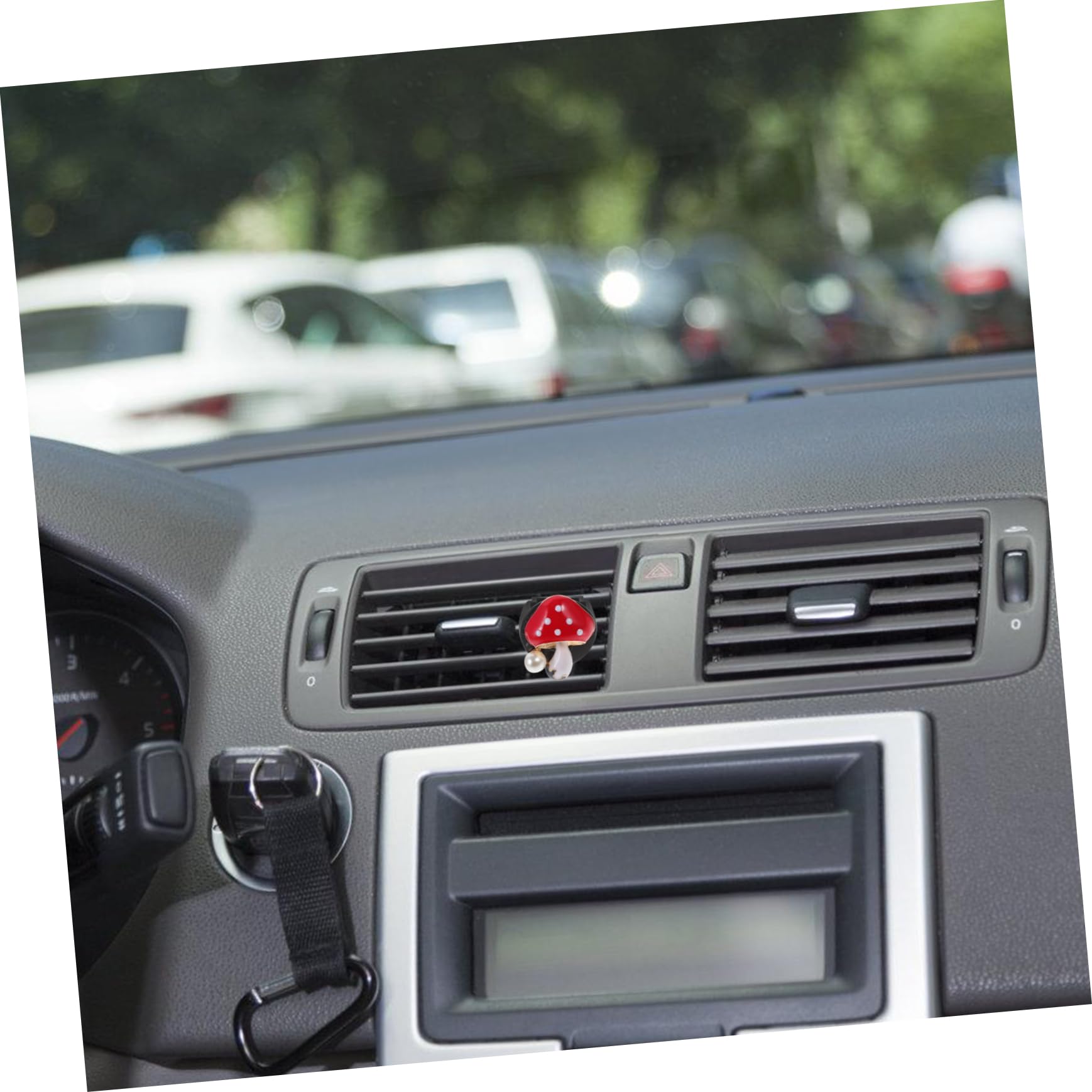 Didiseaon 5 Set Clip Decorativa per Bocchette Auto Fungo Profumatori per Auto con Clip per Diffusione Aroma Facile da Installare Design Elegante E Resistente 4 Pezzi*5