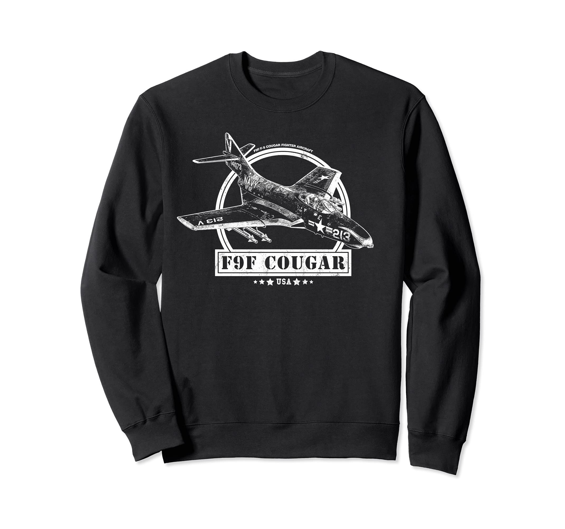 F9F Cougar Fighter Aircraft Sweatshirt