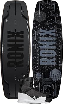Ronix Wakeboard Package Parks Wakeboard Board w/ District Boot