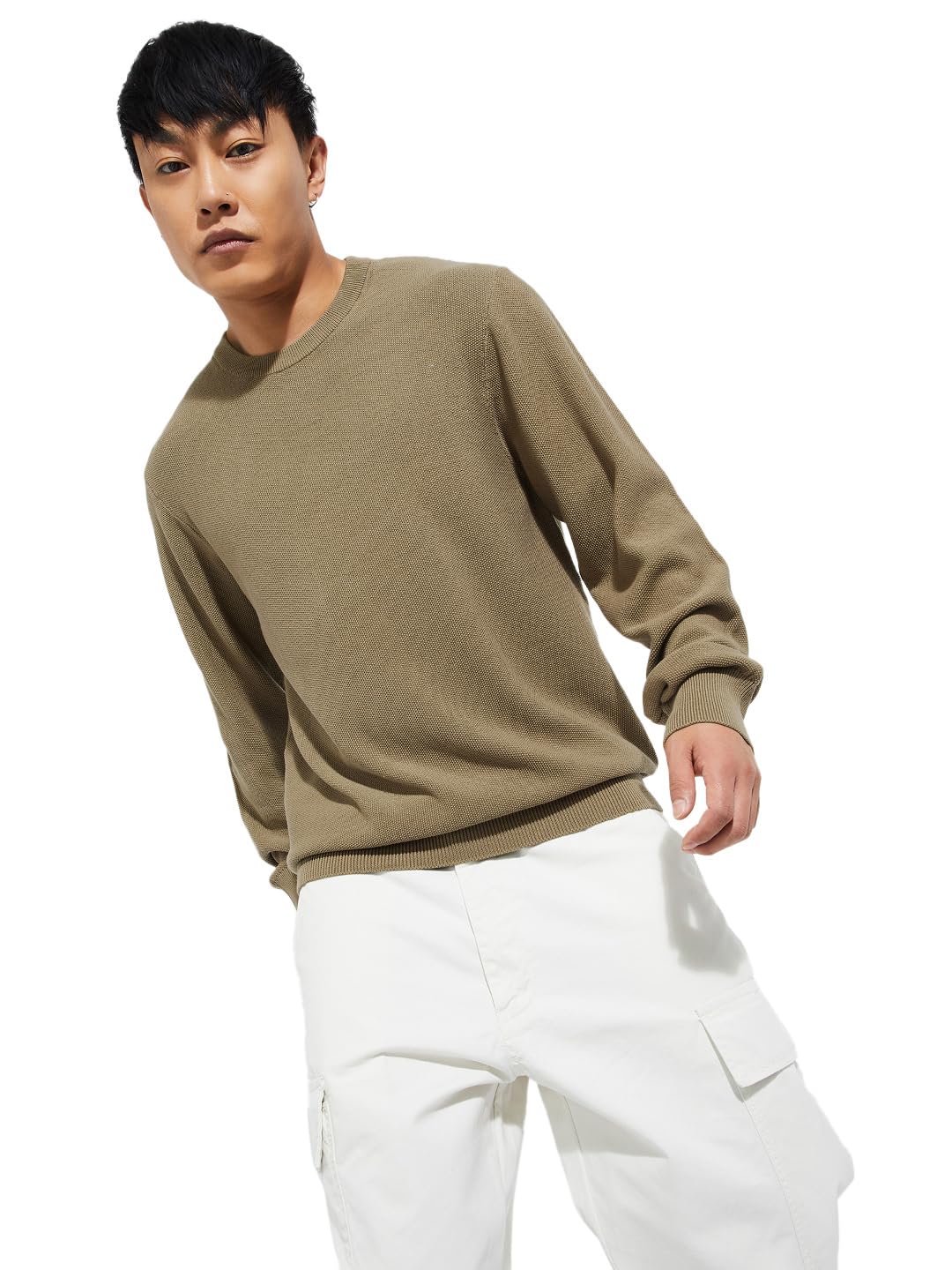 Men's Cotton Casual Sweater