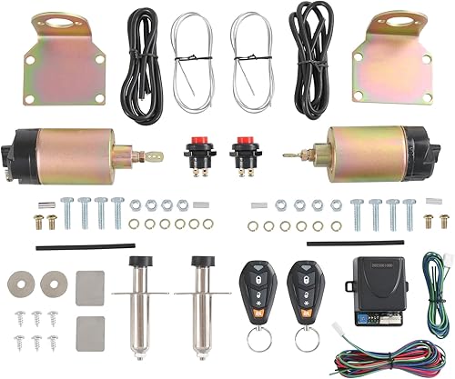 Miniatura 1 de JDMSPEED New Street Rat Hot Rod - Kit de manija de puerta afeitada de 85 libras, repuesto para 2 puertas