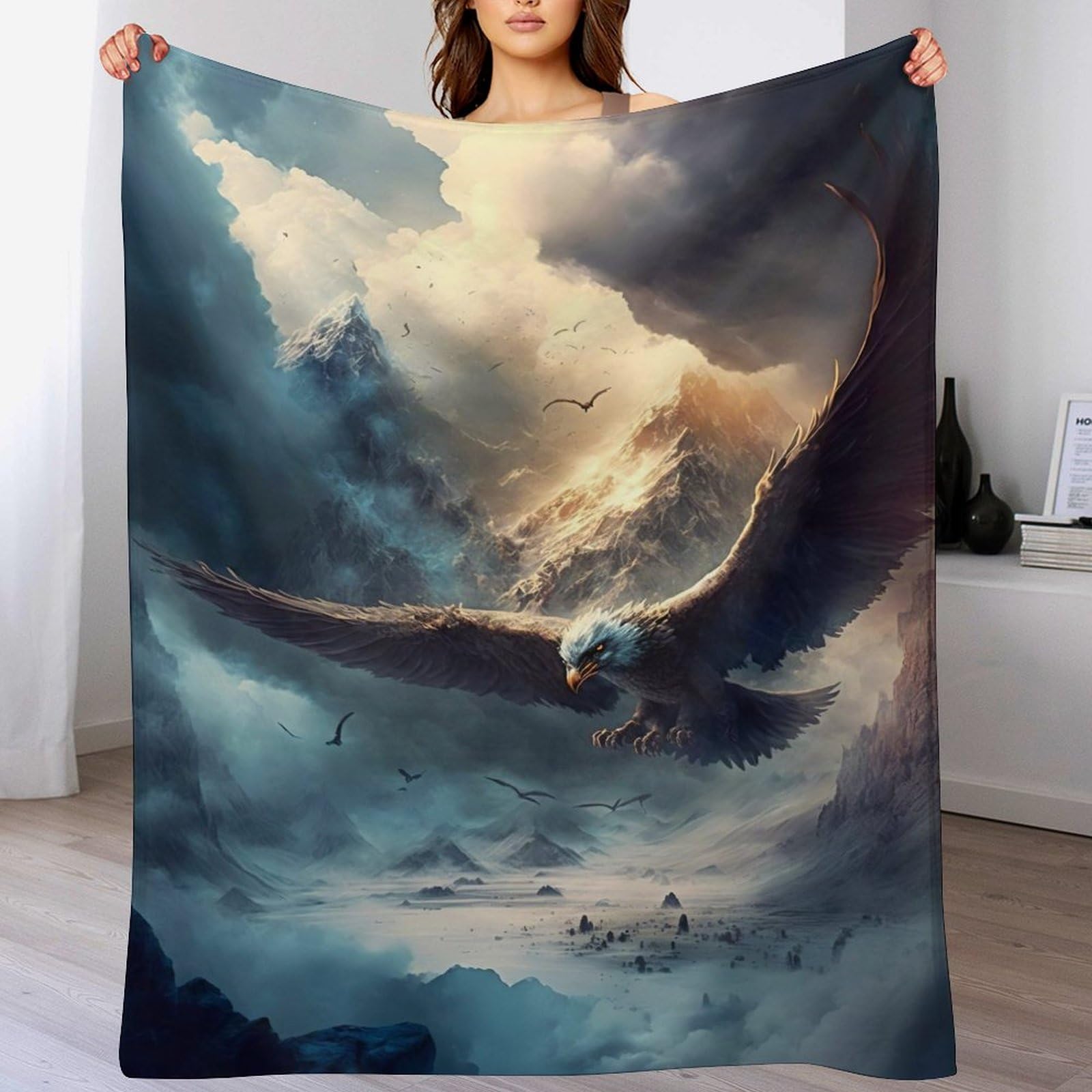 Jeté de canapé chaud et doux contre le froid hivernal couverture flannel 150x200