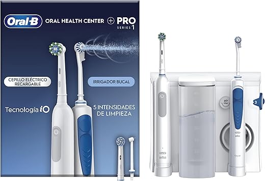 Oral b-Braun – Irrigador dental Oral b – Braun + Cepillo de dientes eléctrico Pro Series 1.