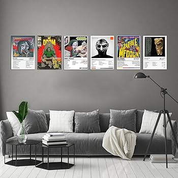 Amazon.co.jp: LSPDAG MF DOOM ミュージックアルバムポスター MM