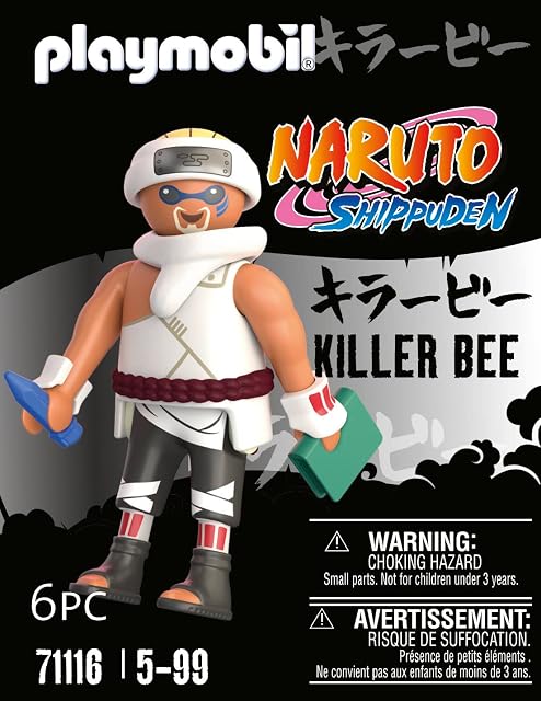 Foto 3 de 4 de PLAYMOBIL Naruto 71116 Killer Bee con Accesorios