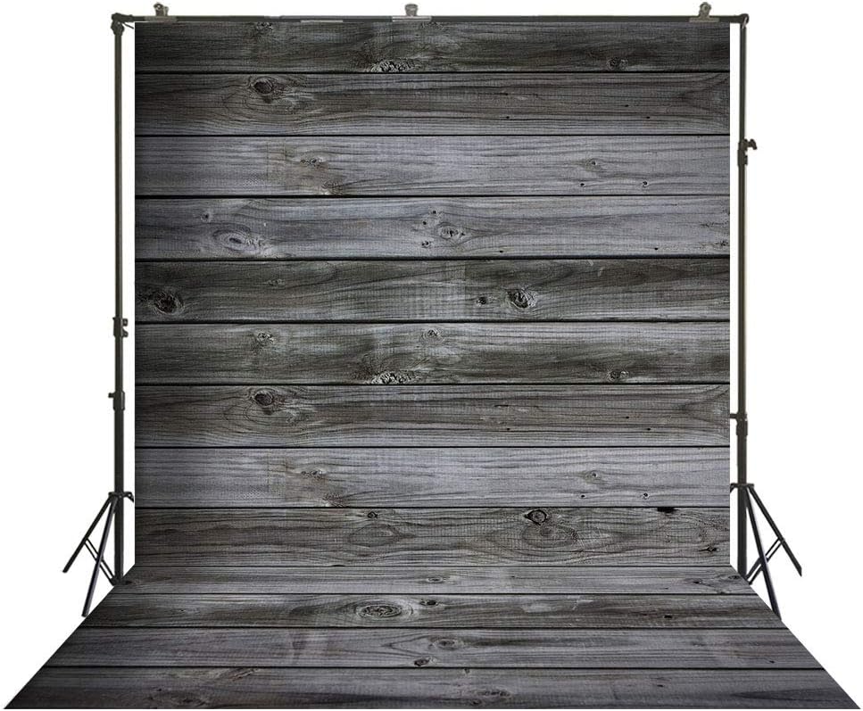 Retro Black Wood Backdrop Vintage Rustic Wood Grainy Pallet Background Studio Photography Pallet Pattern Backdrops Photo Shoot Portrait Wallpaper Ins Photos Video Home Taking Pictures Props 5x7ft