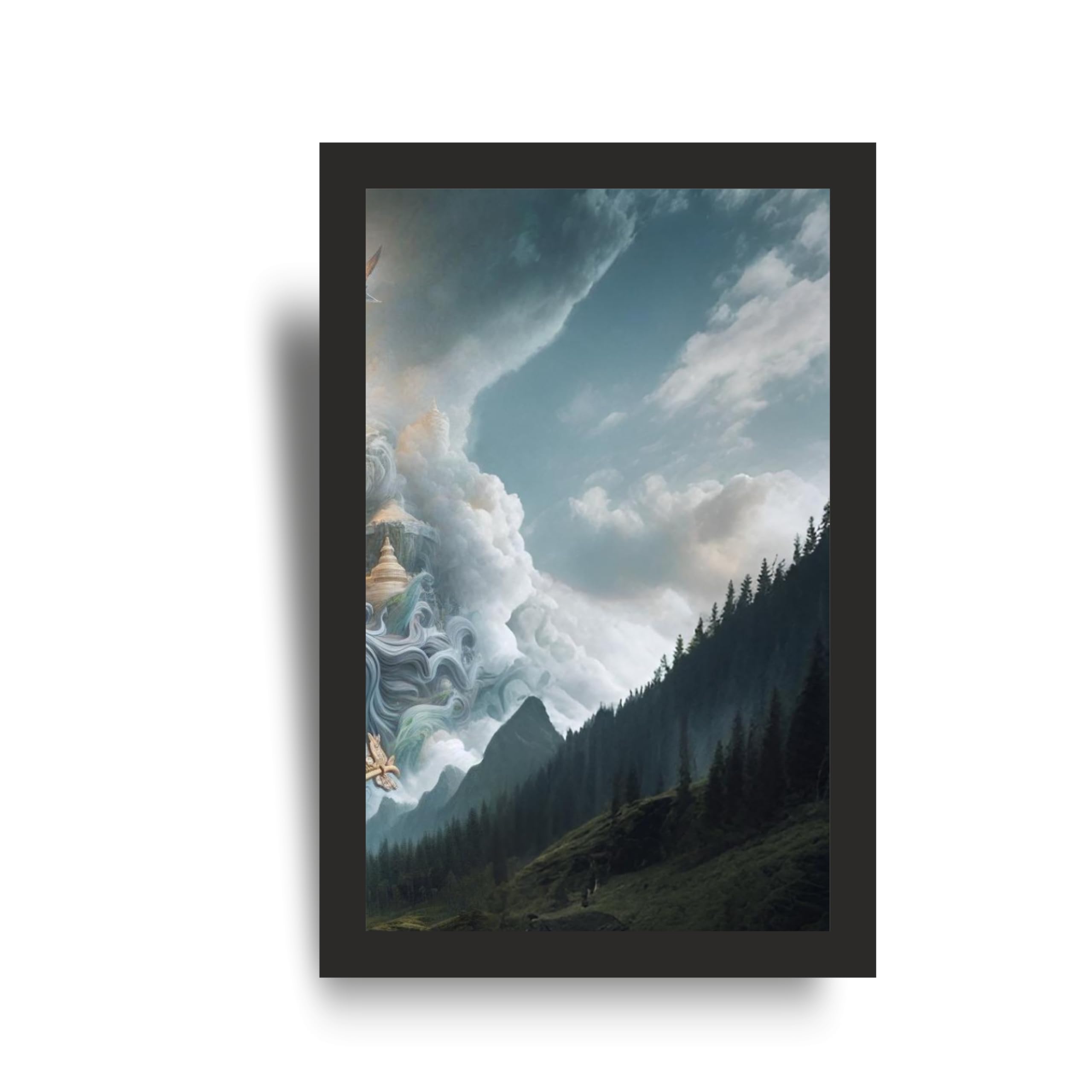 Lord Shiva Himalayan Wall Art Set of 3 – view 4