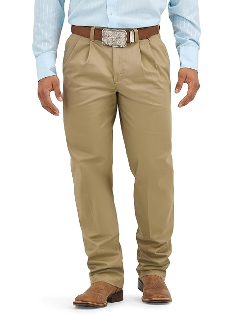 Wrangler Riata Pleated Relaxed Fit Casual Pant – Spodnie męski