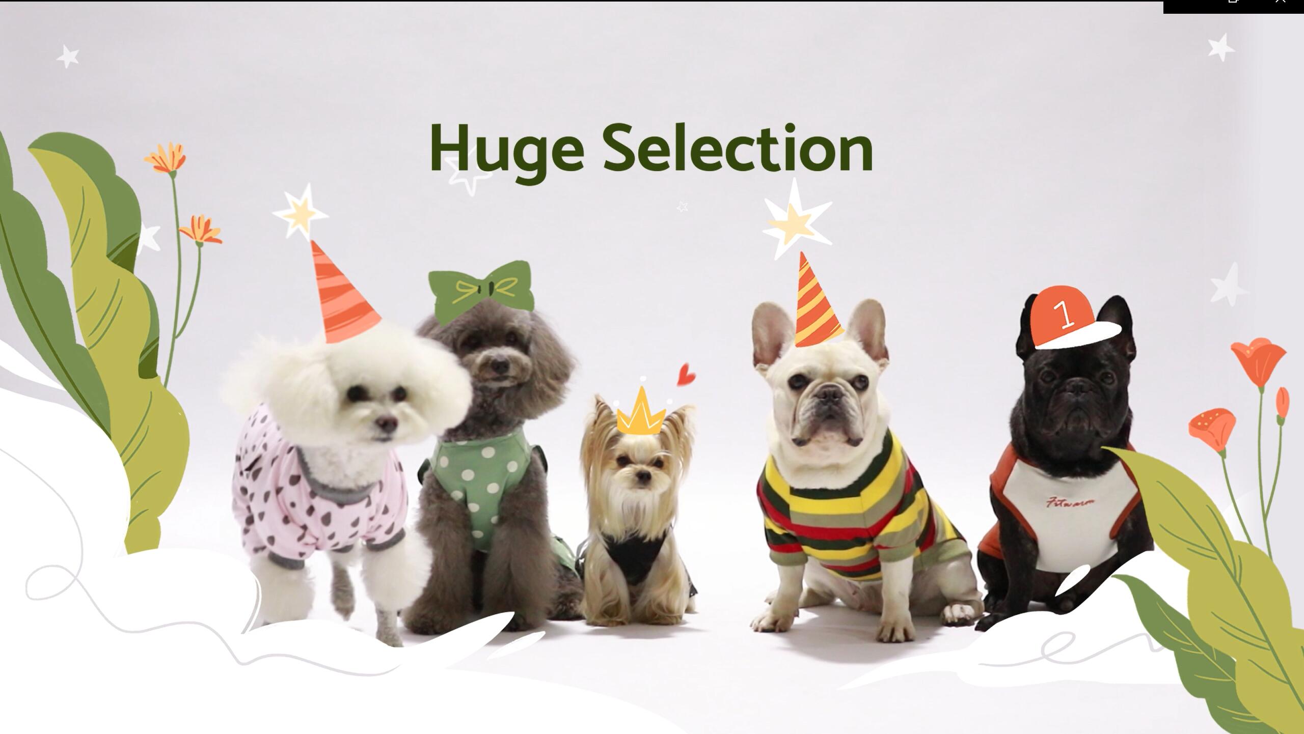 Fitwarm Polka Dot Pet Clothes Dog Hoodie Sweatshirts Pullover Cat Jackets Fleece Grey Small - Image 8
