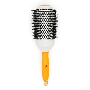GK HAIR Global Keratin Professional Large Thermal Extra Round Brush 53mm Ceramic Coated Barrel Anti Static Frizz Control Blow Drying Styling Detangling for Long Short Curly Tangle Straight Hair Unisex