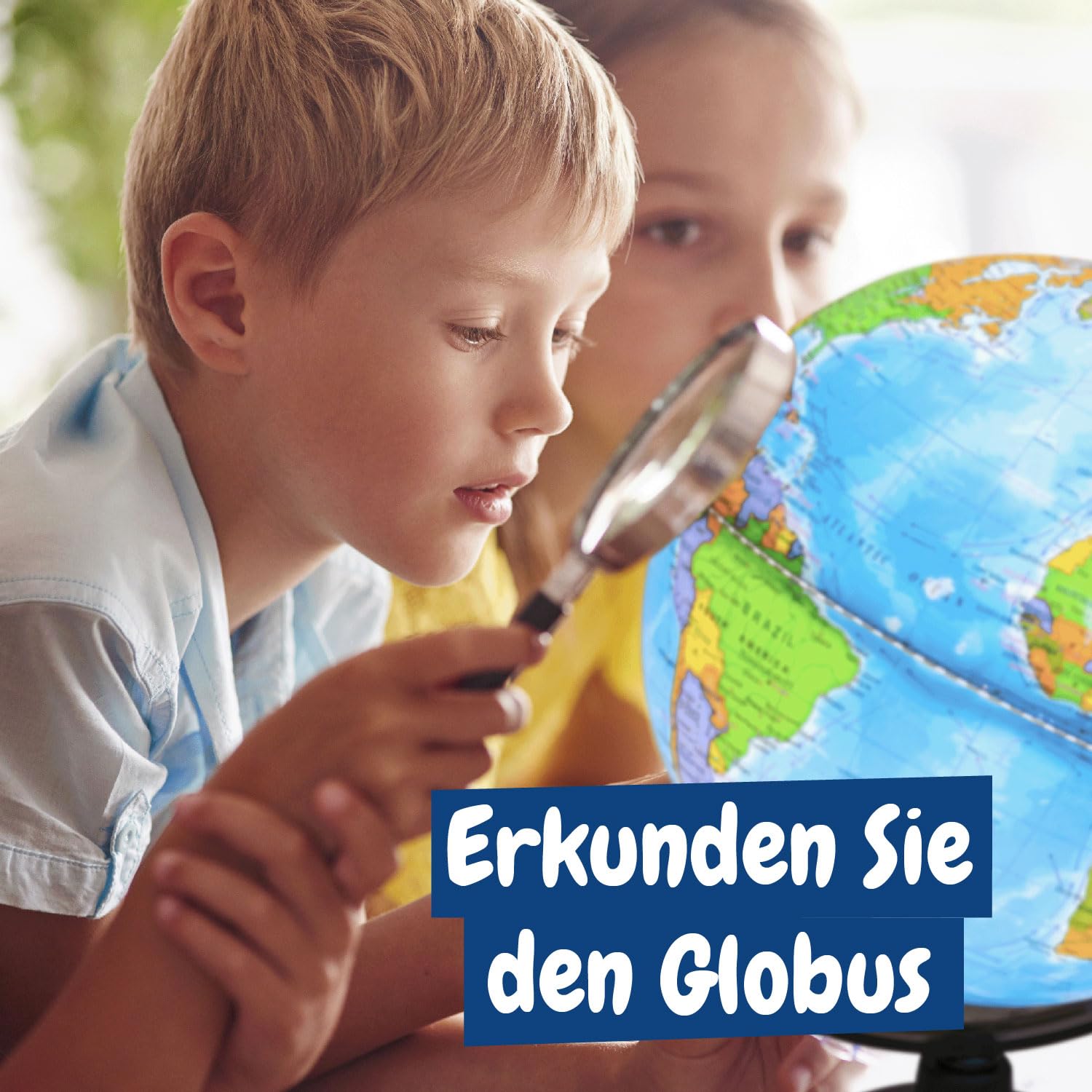 Science4you Globus Beleuchtet für Jungens & Mädchen +8 Jahre – Kinderatlas Kinder: Globus Deko auf Englisch mit Weltkarte, Spiel des Wissens und Geographie Spiel, Lernspiele für Kinder 7 8 9 10 Jahre