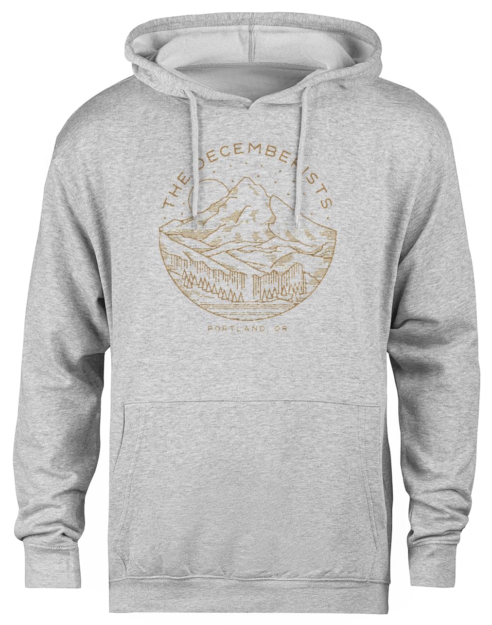 Sweat pull à capuche gris pour fan de The Decemberists coupe décontractée unisexe Portland