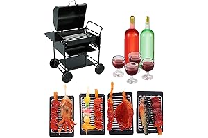 G0lden&Mang0 Miniature BBQ Grill: A Realistic 1:12 Dollhouse Delight