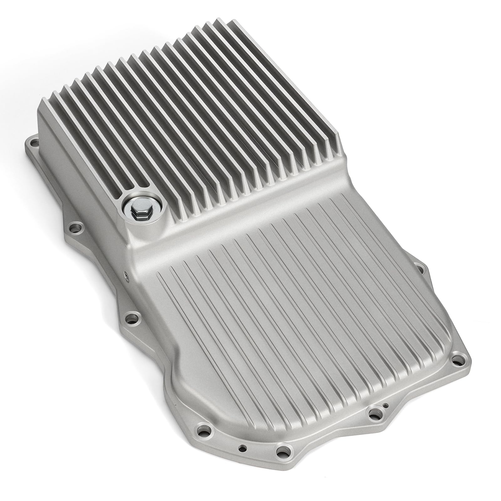 228053000 Aluminum Transmission Oil Pan Compatible with 2013-2022 Ram 1500 5.7L, 2015-2022 Dodge Challenger/Charger 5.7L/6.4L, Replaceable 228058600, for 8HP70 / 8HP75 Transmission