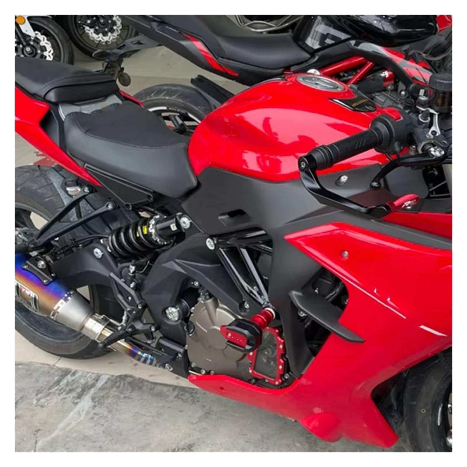 Protector Anticaída Motocicleta para Honda CB500F 2013-2018 Barra Protección Bola(Green)
