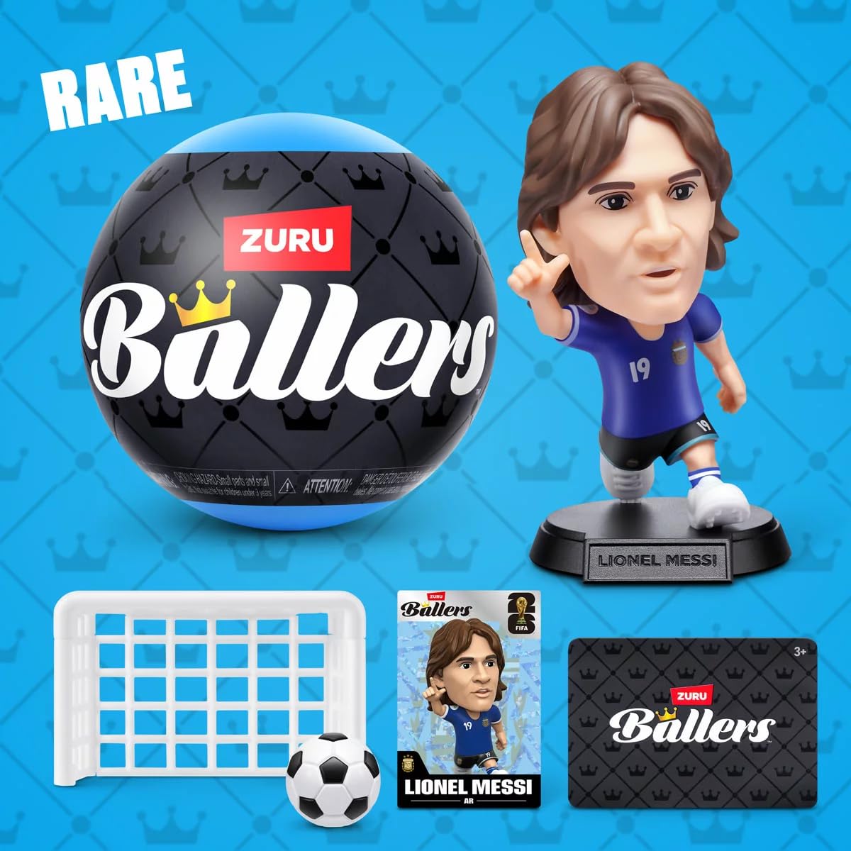 ZURU FIFA WORLD CUP 2026™ Ballers, 4 Pack, for Ages 3 and Up