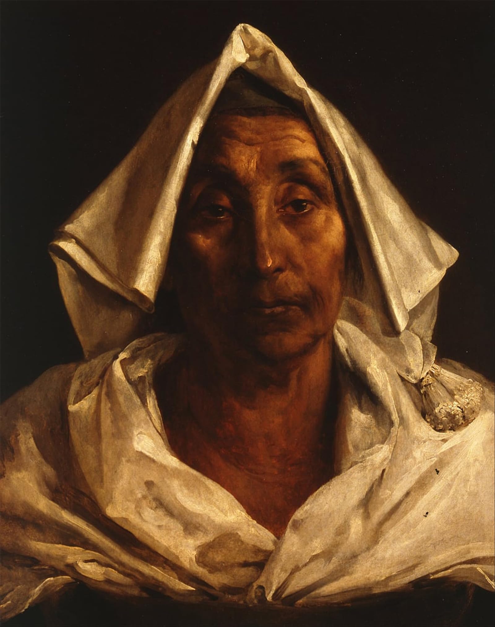 POSTERIIk Vintage Art Print Images Pictures Print the Old Italian Woman by Theodore Gericault Modern Colour Posters for Office Home Decor 60x90cm
