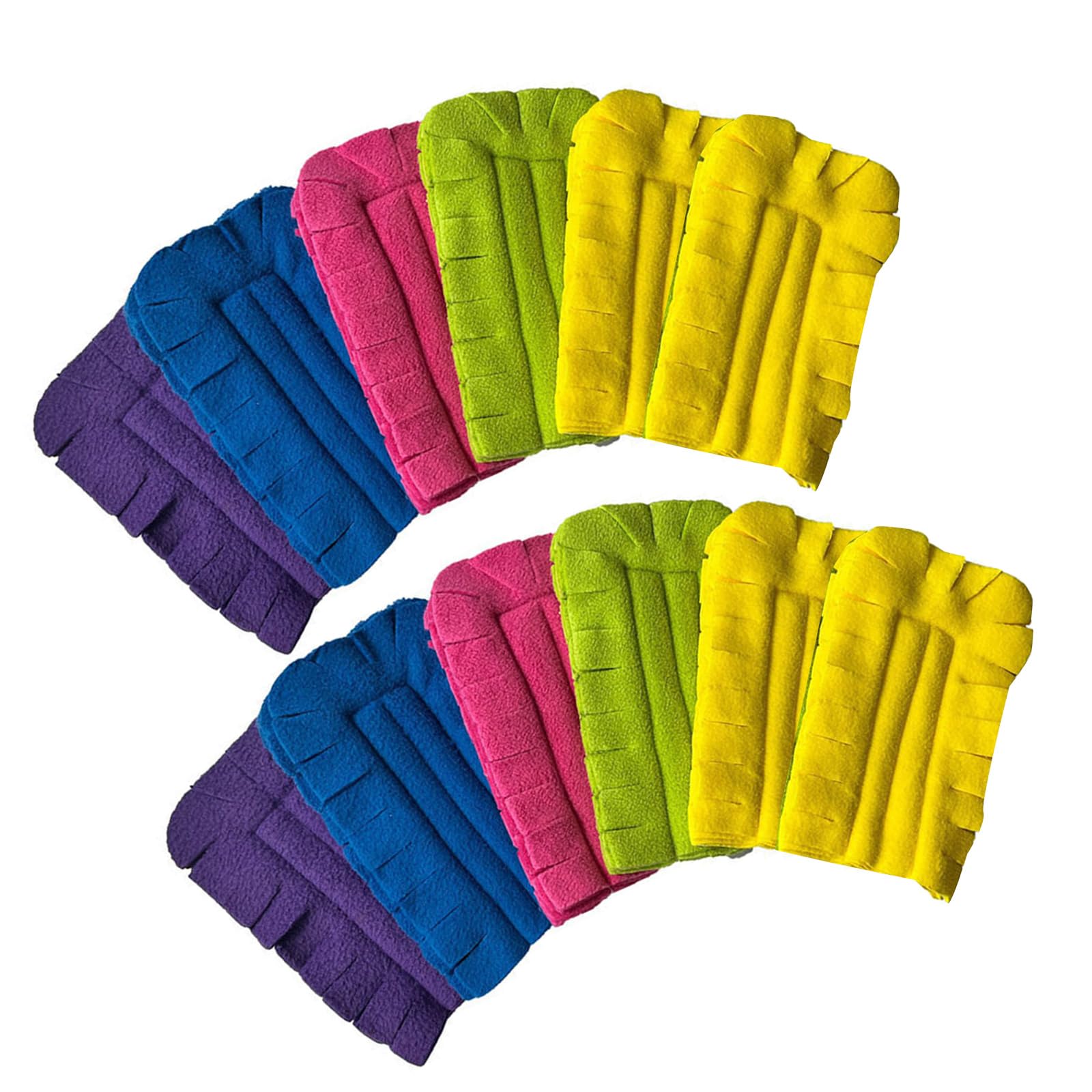 12pcs Reusable Duster Refill for Flash Dust Magnet, Reusable Dusters Compatible with Swiffer Duster Refills for Home and Car Furniture Dusting with Reusable Design