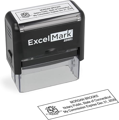Vista 205 de ExcelMark Sello de notario para los 50 estados - Sello oficial del estado - Colorado