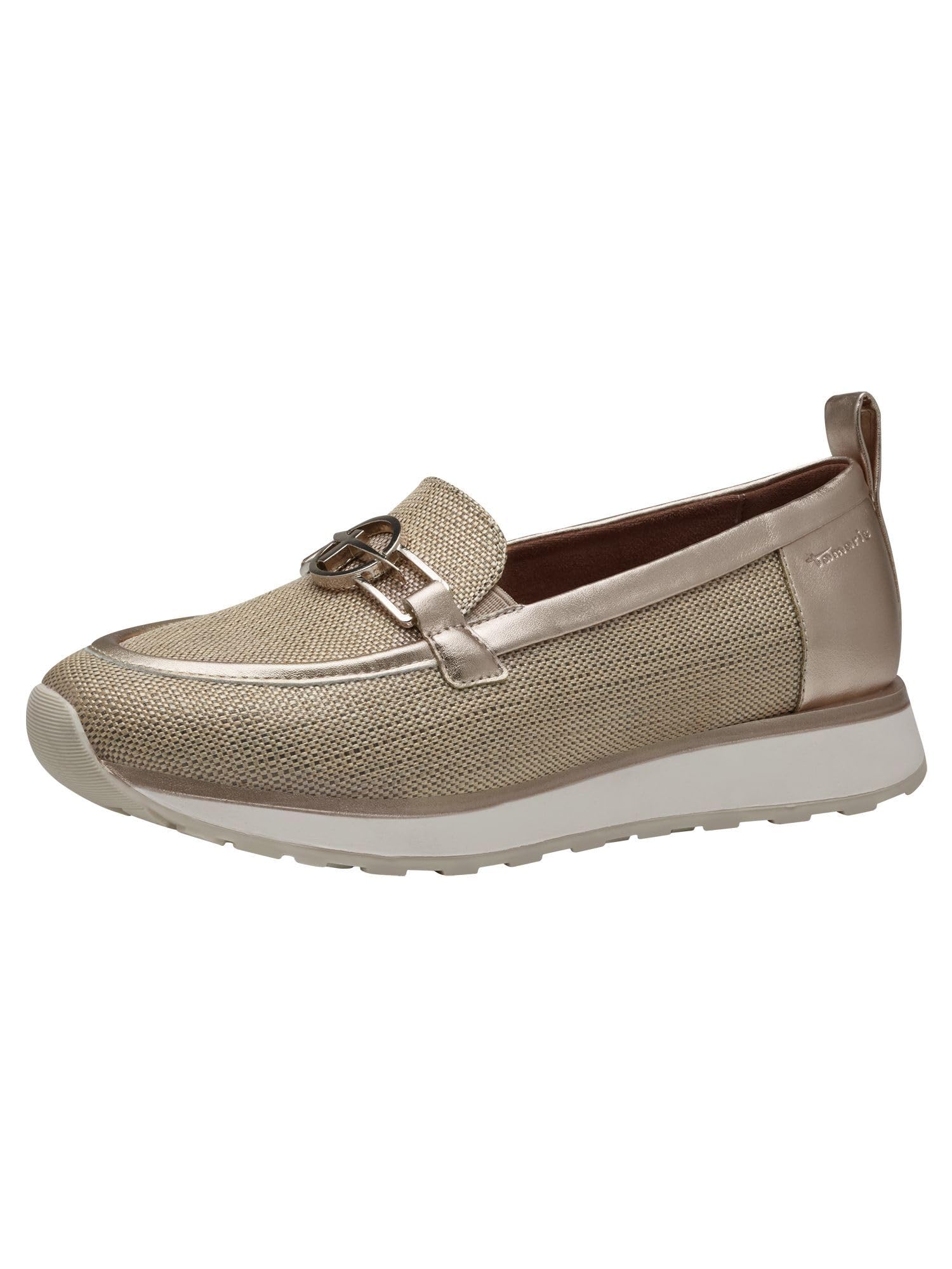 Tamaris Women's Vegan Comfortable Slippers, gold-coloured, 6 UK