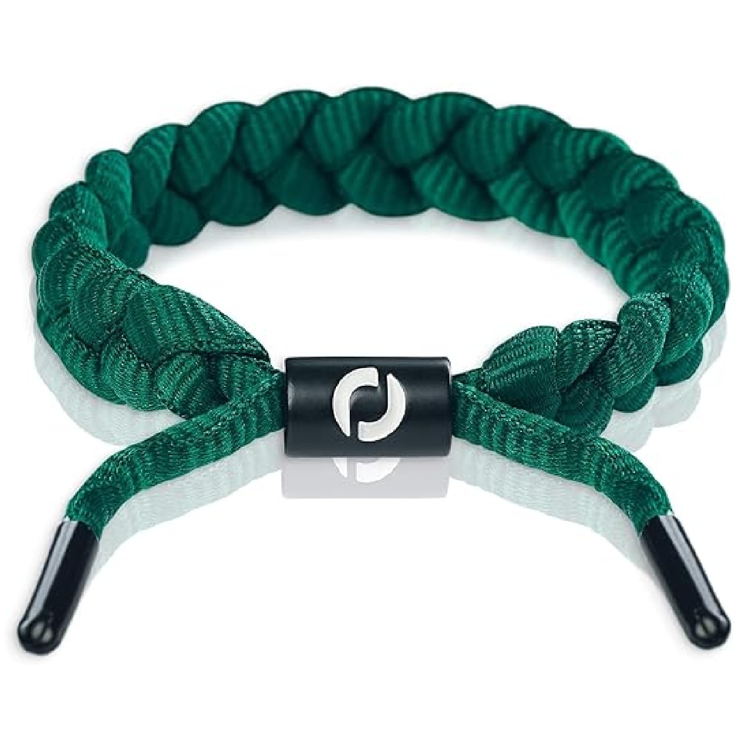 Mens Bracelet Made of Paracord | Survival Accessory | Black Clasp Green Color 3