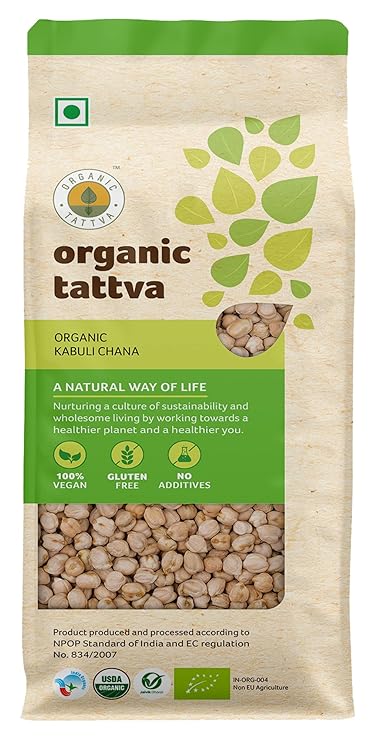 Organic Tattva Kabuli Chana, 1kg at Rs. 149