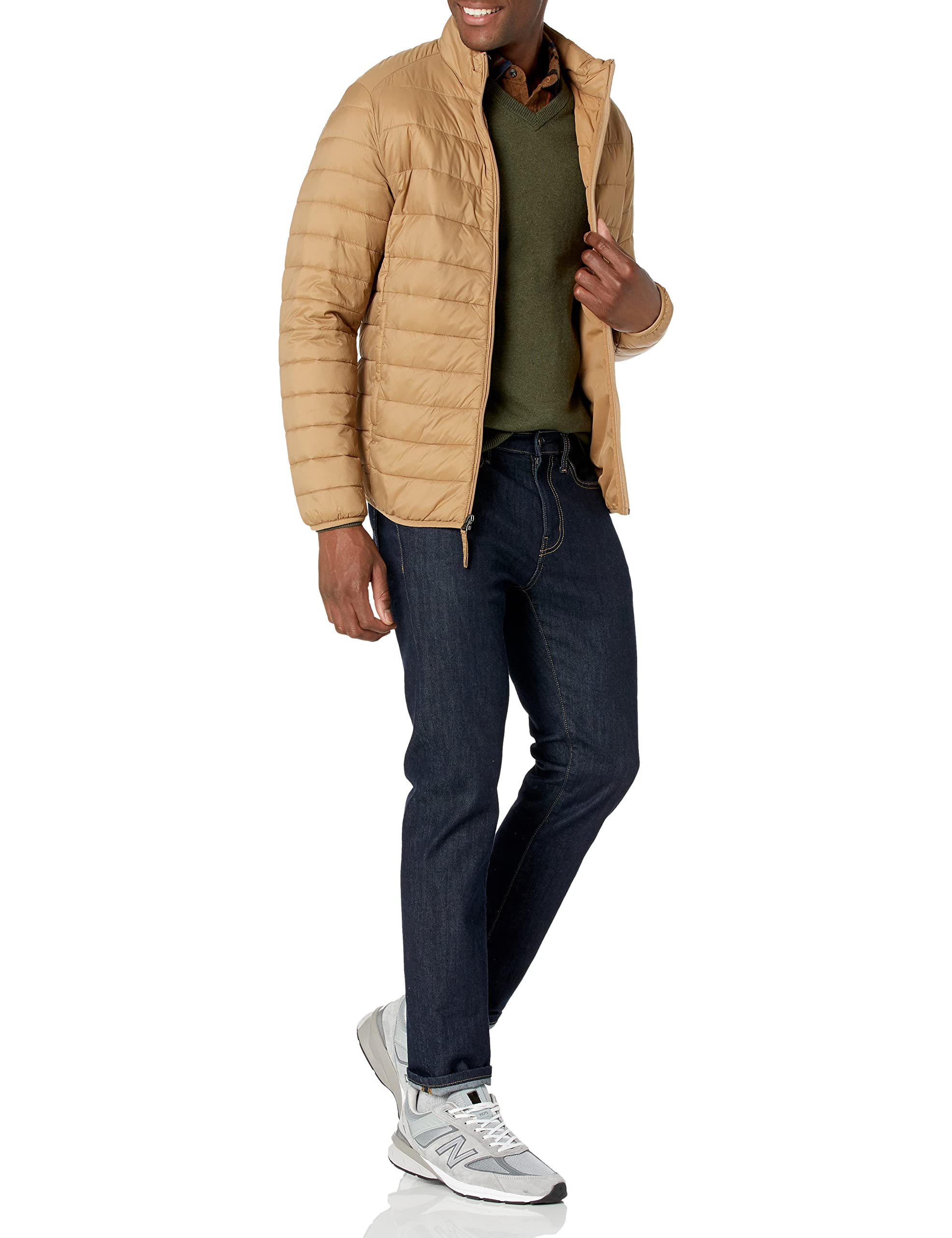 Amazon Essentials Maglione con Scollo a V (Disponibile in Taglie Extra Forti) Uomo