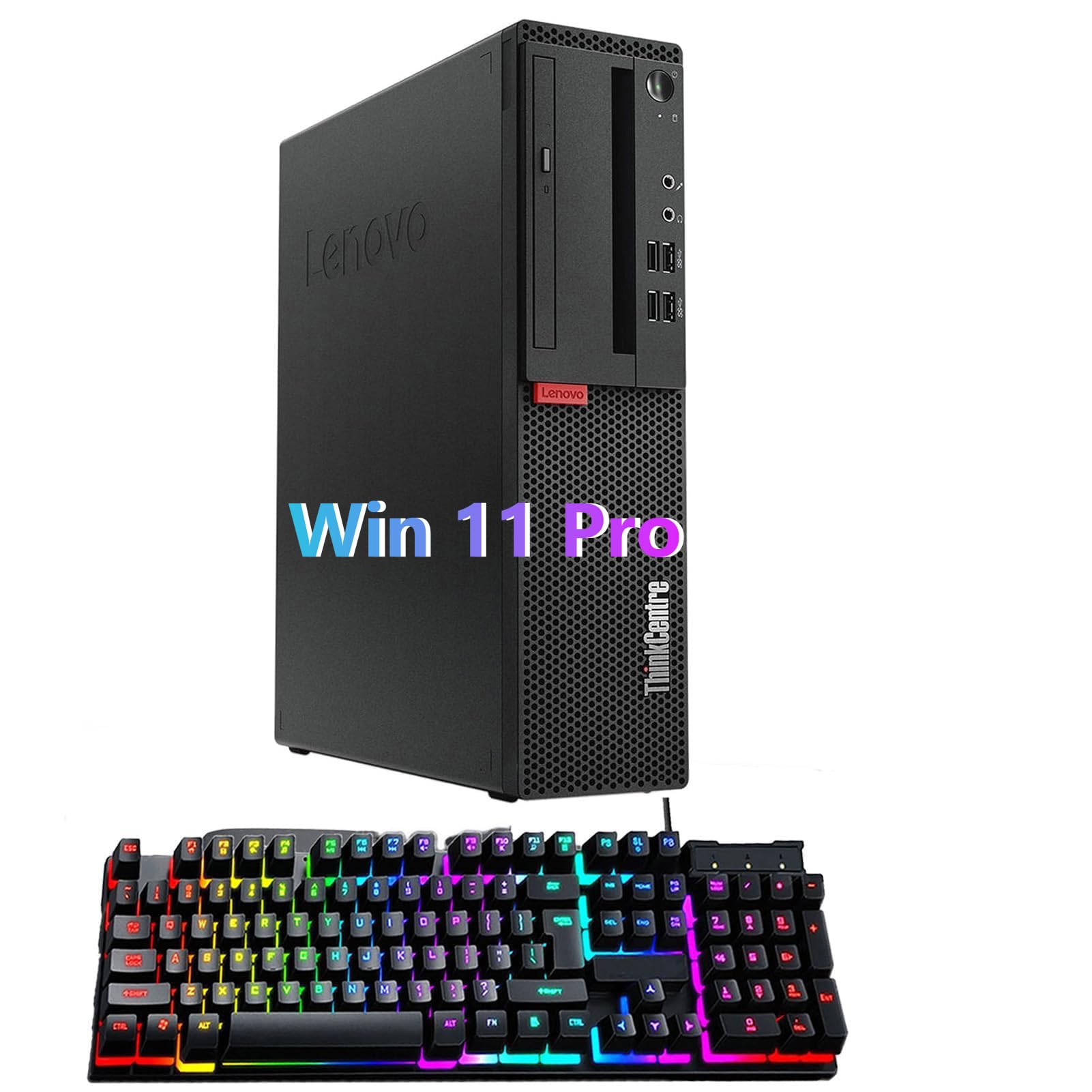 Amazon.com: Lenovo ThinkCentre M710S SFF PC Desktop, Win 11 Pro