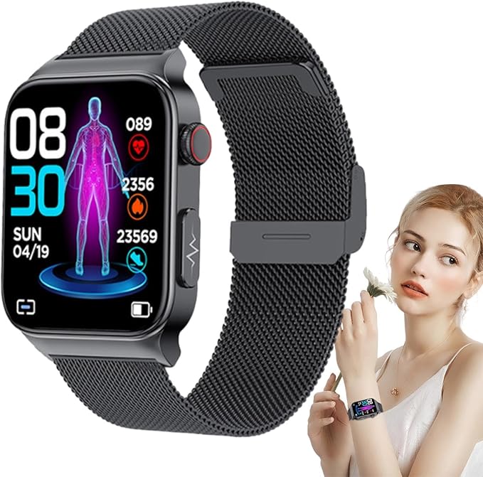 Fivetoo Blood Glucose Monitor Watch Waterproof Blood Glucose