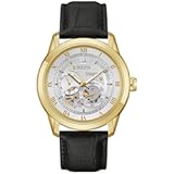 Men&apos;s Classic Sutton 4-Hand Automatic Watch&comma; 24-Hour Sub Dial&comma; Open Aperture&comma; Self-Winding&comma; Exhibition Caseback&comma; Double Curved Mineral Crystal&comma; Luminous Hands&comma; 42mm