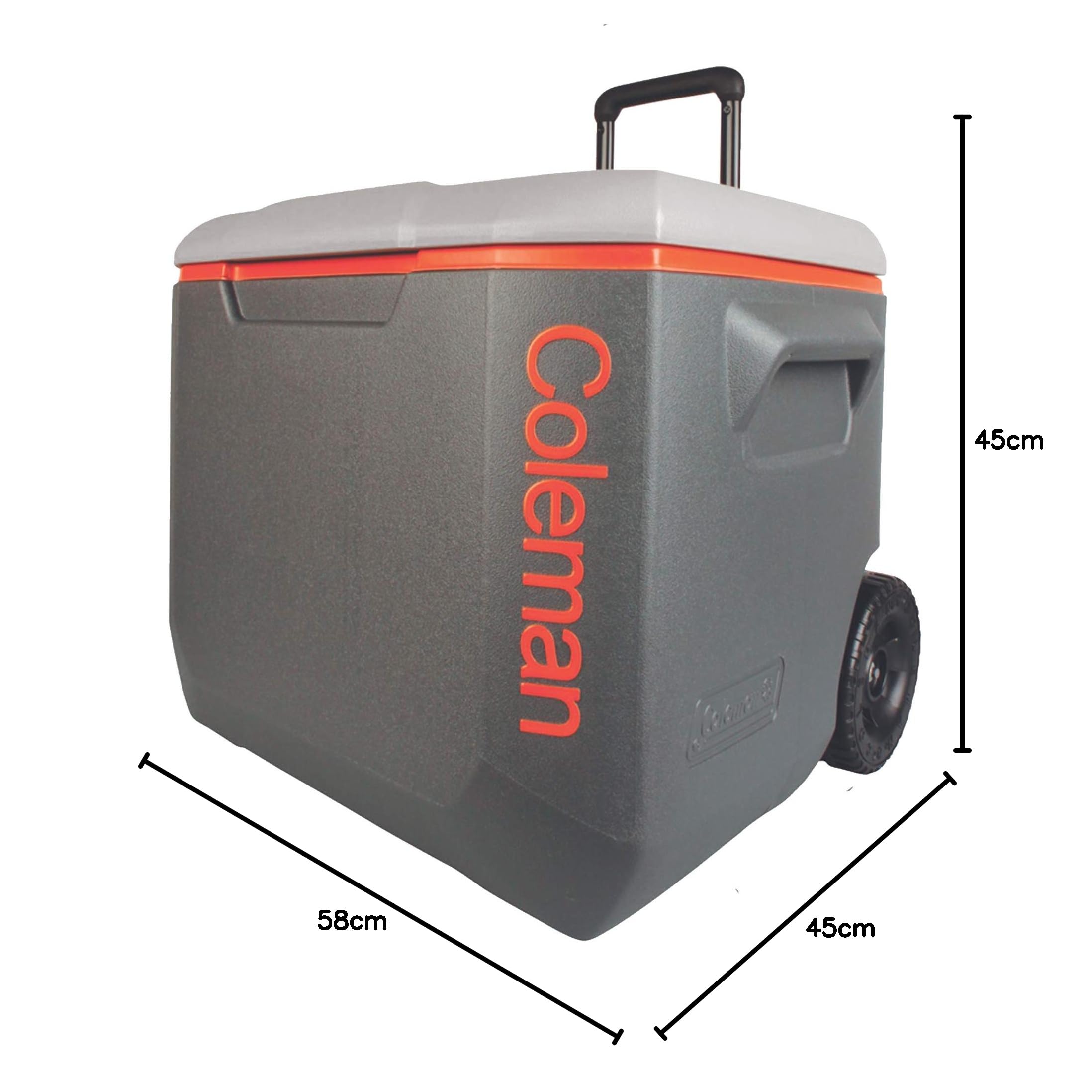 Caixa Térmica 50 QT (47,3 L) Xtreme, Coleman, Cinza | Amazon.com.br