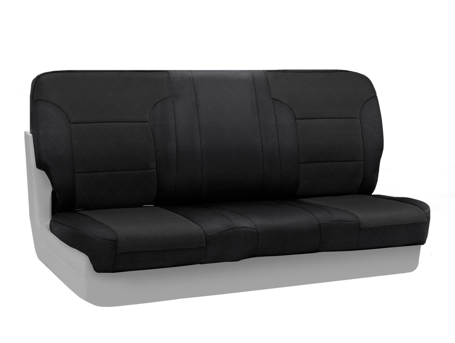 Photo 1 of Coverking CSC2S1CH7084 Fit Front Bench Seat Cover for Select Chevrolet Models - Spacermesh Solid (Black)