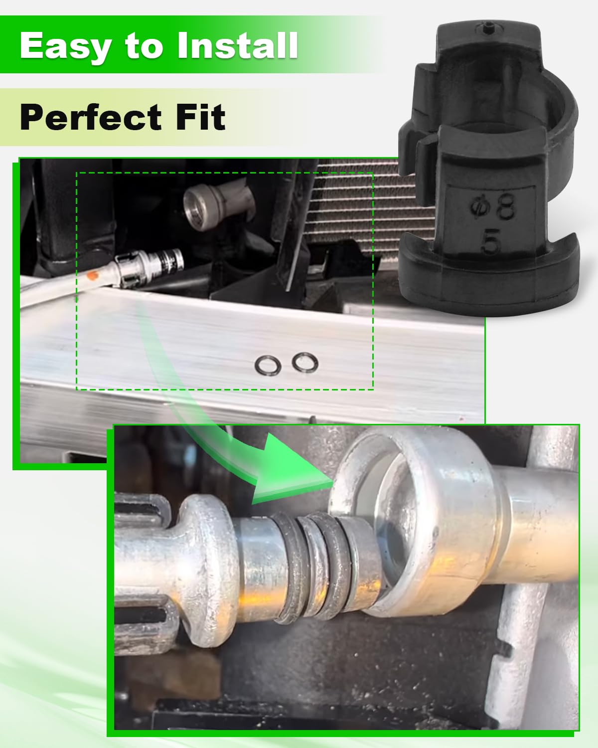 R♡⭐︎ Amazon.com: JUWEVAZU 2Set 88718-1E150 A/C Condensor Hard