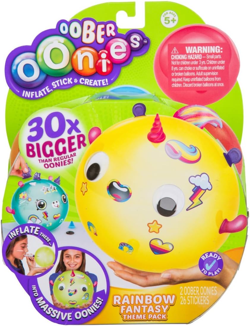 Oonies S3 Oober Theme Refill Pack- Rainbow Fantasy