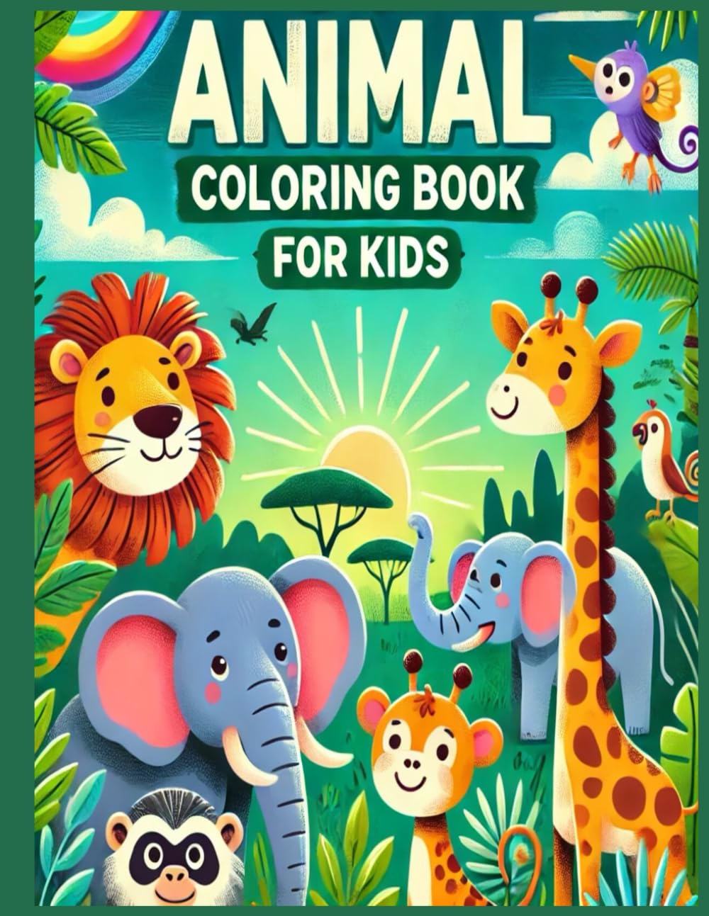 The Animal Explorer’s Coloring Book: Animals from Farm to Forest