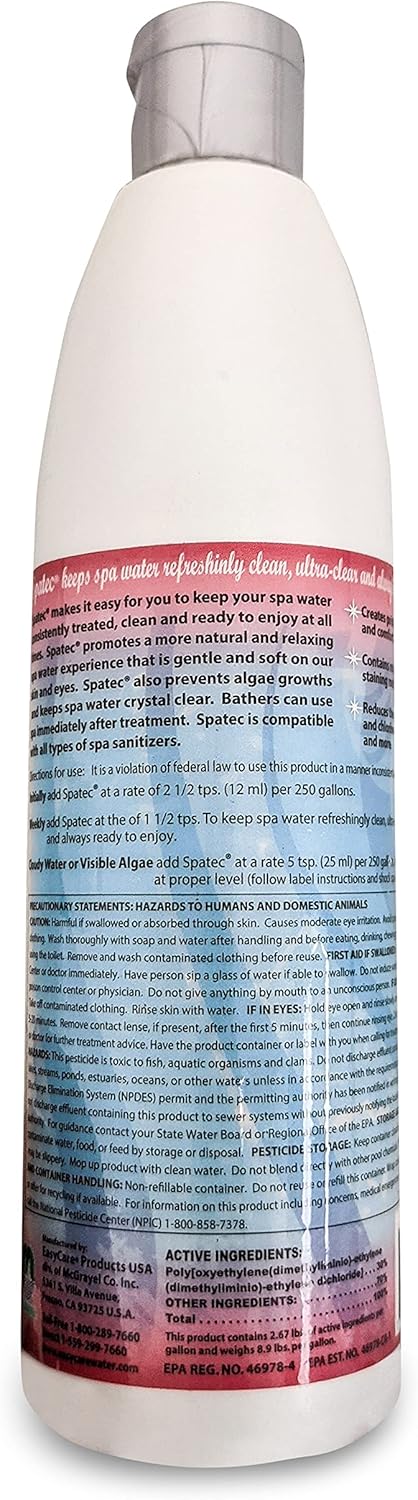 EasyCare 12oz Liquid Spa Water Treatment for Algae Prevention