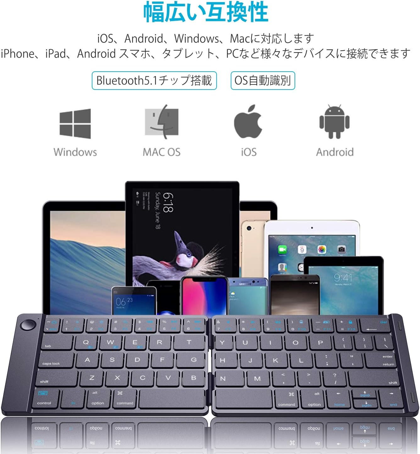 Amazon Co Jp Icleverキーボード Bluetoothキーボード 折りたたみ式 マルチペアリング 157g 軽量 薄型 レザーカバー スマホ用 スタンド付 Ipad用iphone用ブルートゥースキーボードusb充電式 Android Windows Ios対応 財布型 日本語説明書 ブラック Ic Bk06mate Amazon Co Jp Icleverキーボード Bluetoothキーボード 折りたたみ式 マルチペアリング 157g 軽量 薄型 レザーカバー スマホ用 スタンド付 Ipad用iphone用ブルートゥースキーボードusb充電式 Android Windows Ios対応 財布型 日本語説明書 ブラック Ic Bk06mate