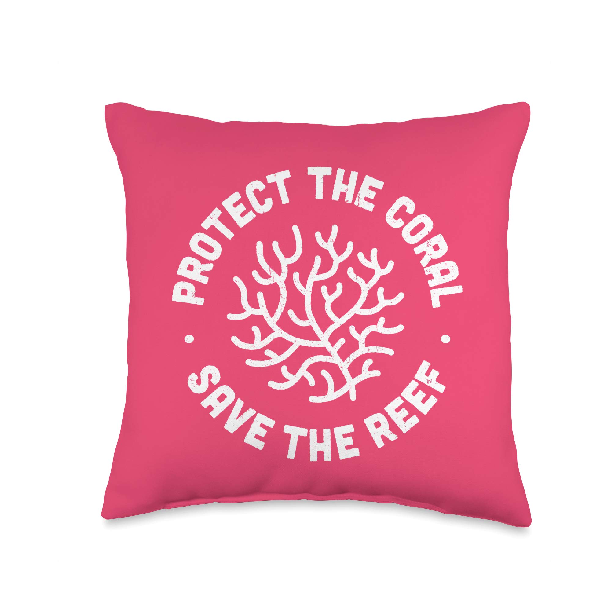 Amazon.com: Save Coral Reef Design Co. Protect The Coral Save The Reef-Ocean  Conservation Lover Throw Pillow, 16x16, Multicolor : Home & Kitchen