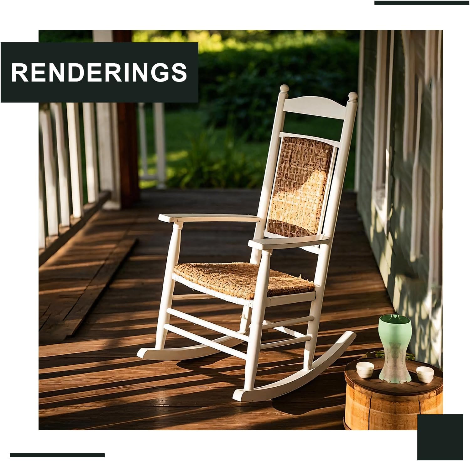 White Two Steam - Bent Oak Rockers Runners - 1-1/5 Wide Wood Curved Legs for Chair or Bench Rocking Repair