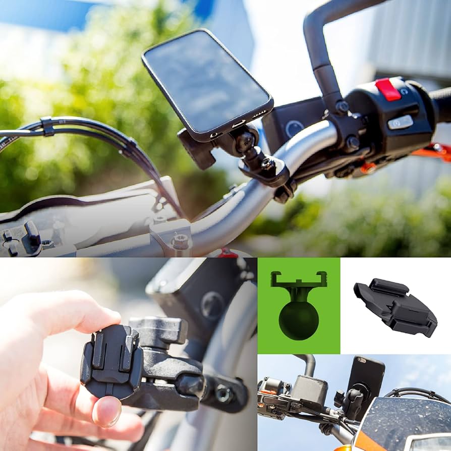 バイク用 SP Connect とスマホホルダー、 RAM・MOUNTSのセット Amazon | エスピーコネクト(SP Connect) デイトナ バイク用