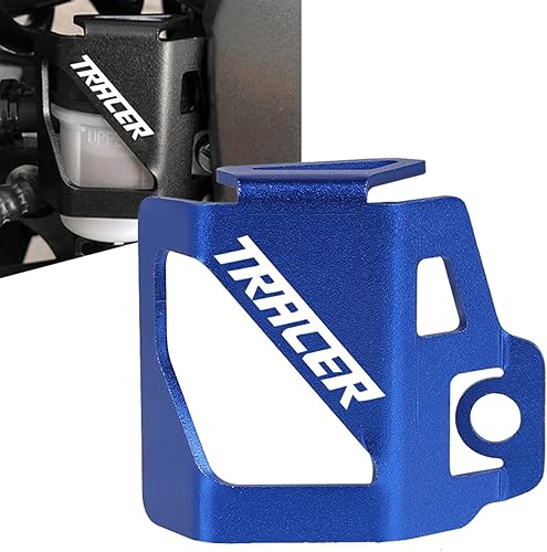 Miniatura 2 de Tapa de rosca para motocicleta, protector de depósito de líquido de freno trasero para Yamaha MT-07 FZ-07 Tracer XSR 700 XSR 900 (Color MT07, tamaño