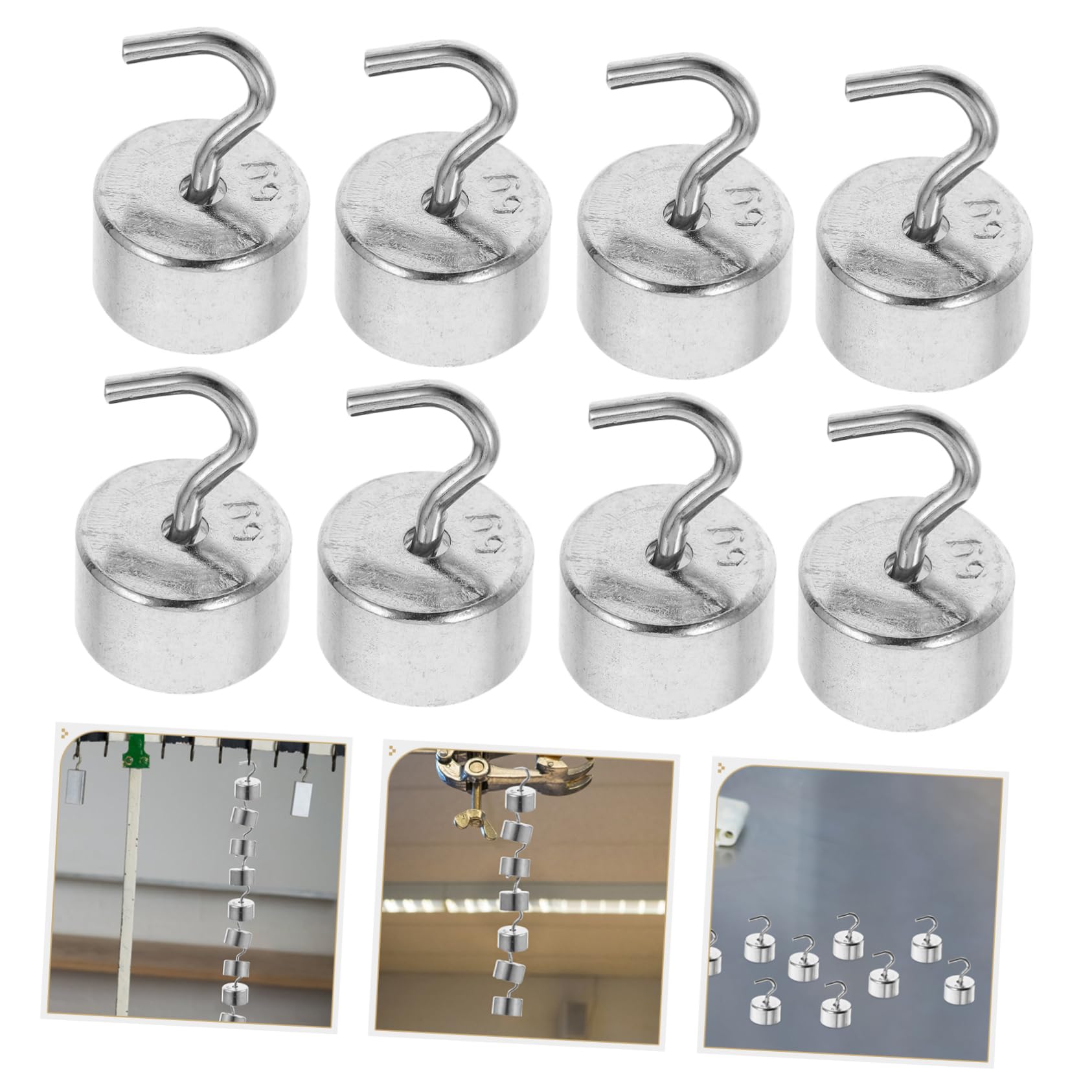 Peso di calibrazione, 4 set di attrezzature for esperimenti, pesi scanalati for laboratorio di fisica, pesi for laboratorio di fisica scientifica