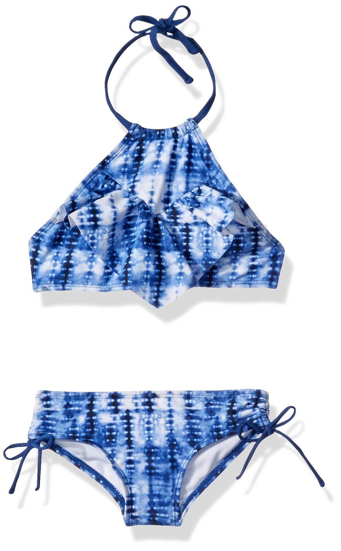 Kanu Surf Girls Morgan Ruffle Halter Bikini 2-Piece Swimsuit