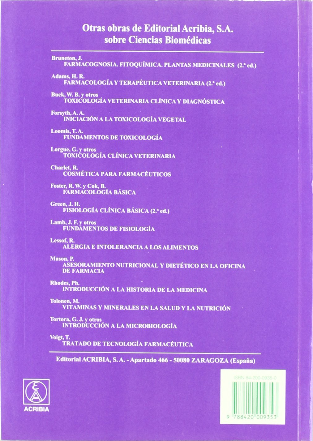 Plantas tóxicas (SIN COLECCION)